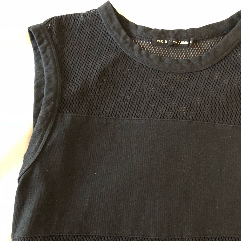 Rag & Bone Mesh Muscle Tee